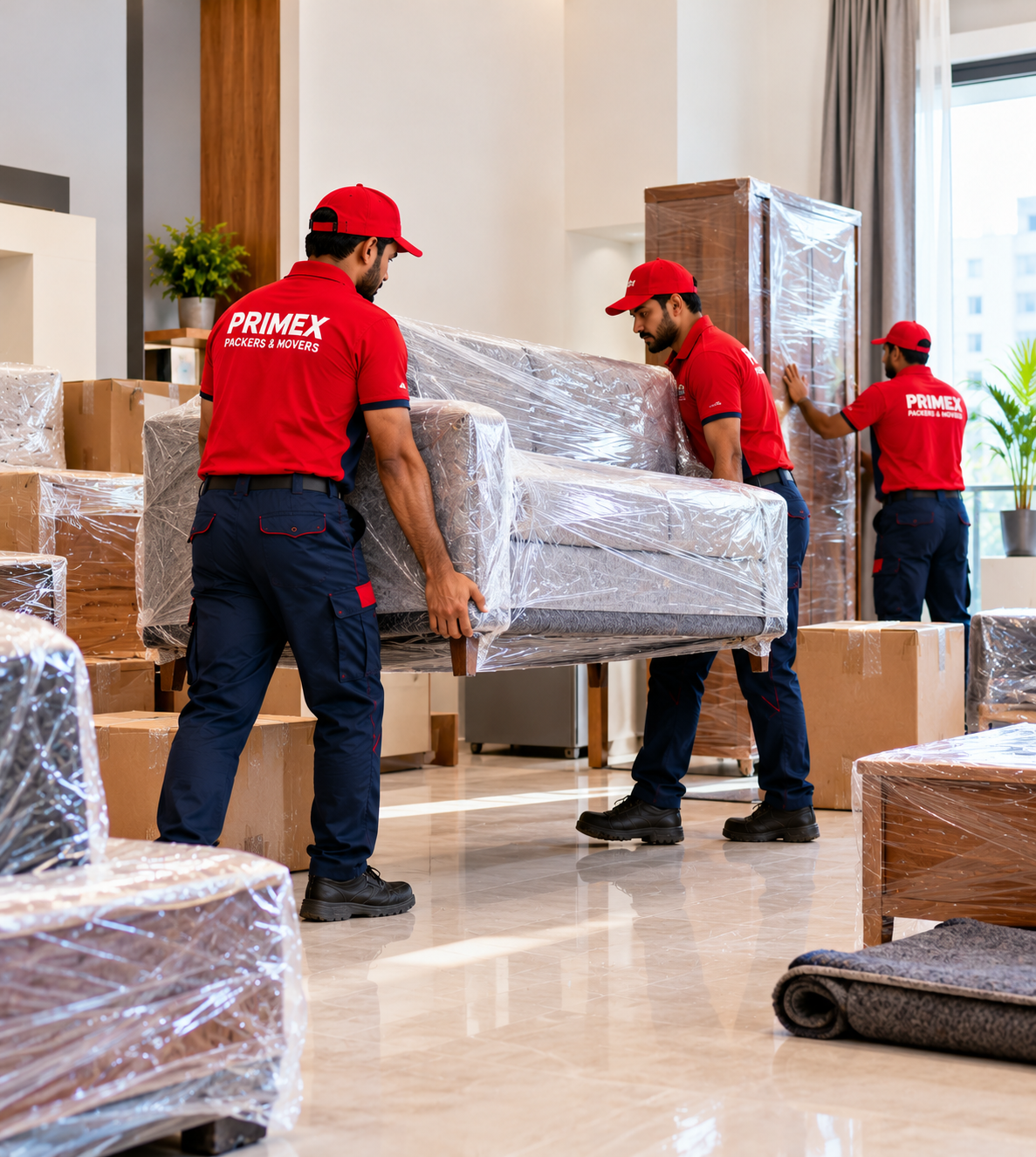 Primex Packers and Movers furniture moving service