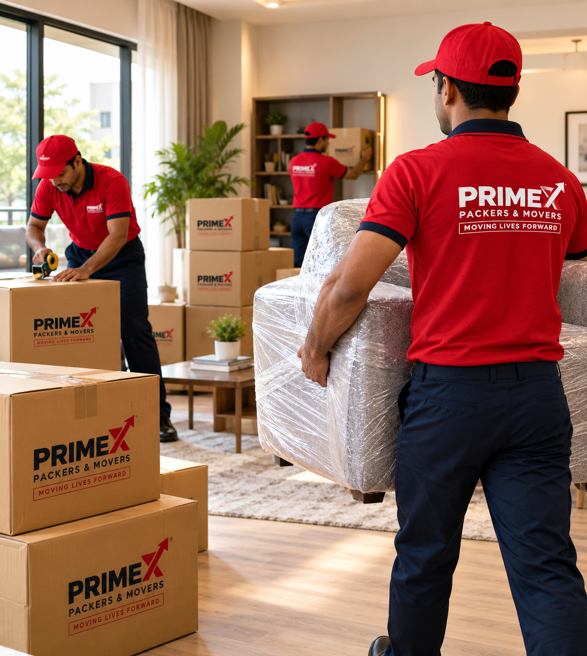 Primex Packers and Movers home relocation service